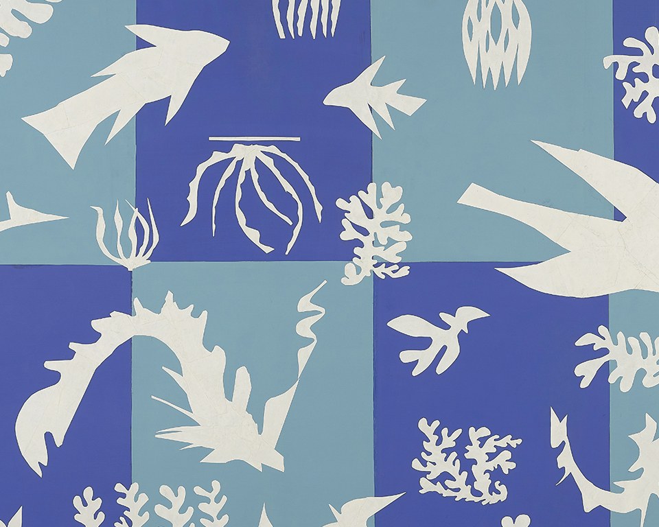Matisse, Mer - Papier peint